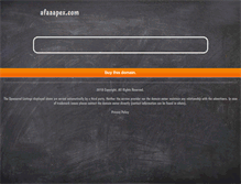 Tablet Screenshot of afaaapex.com